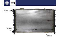 Chladič, chlazení motoru MAHLE ORIGINAL CR 1410 000S