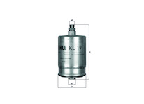 palivovy filtr MAHLE ORIGINAL KL 19