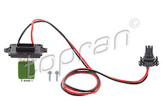 Odpor, vnitřní tlakový ventilátor TOPRAN 701 809