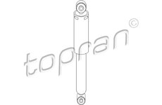 Tlumič pérování TOPRAN 206 551