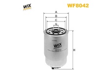 palivovy filtr WIX FILTERS WF8042
