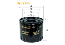Olejový filtr WIX FILTERS WL7298