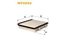 Filtr, vzduch v interiéru WIX FILTERS WP6898
