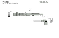 Sada kabelů pro zapalování TESLA T165C