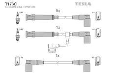 Sada kabelů pro zapalování TESLA T173C