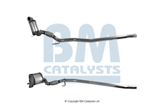 Filtr pevnych castic, vyfukovy system BM CATALYSTS BM11143