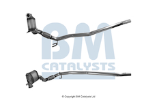 Filtr pevnych castic, vyfukovy system BM CATALYSTS BM11152