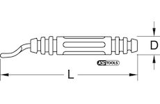 řezák trubek KS TOOLS 104.5065